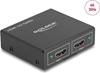 Изображение HDMI spliteris 1xHDMI in > 2xHDMI out, 4K, Delock