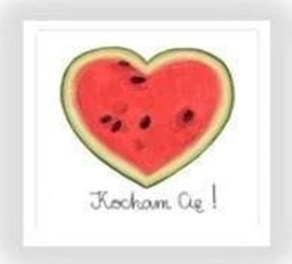 Picture of HENRY Karnet KW Arbuzowe serce