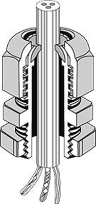 Picture of Hensel Dawnica skrecana M 20 IP 67 960oC czarna RAL 9005 ASS 20 (36000195)