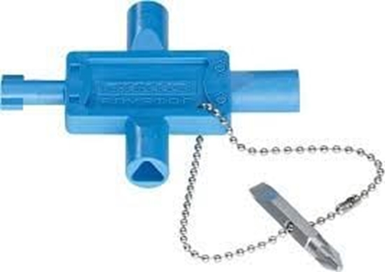 Изображение Hensel Klucz uniwersalny dwu-piórowy trójkt 8mm kwadrat 8mm US 1 (68000290)