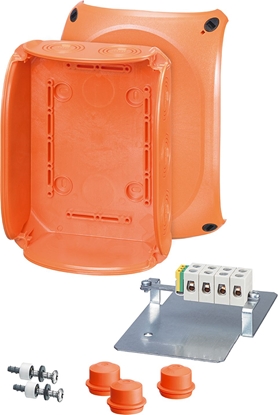 Изображение Hensel Puszka n/t przeciwogniowa E90 210x155x92mm IP65 5x16mm2 FK 1616 (62000185)