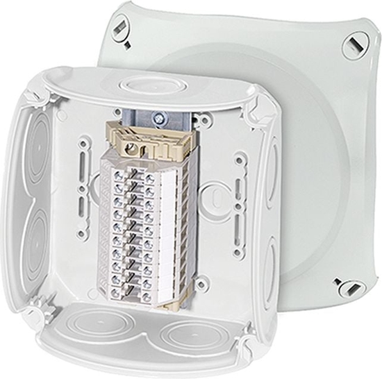 Изображение Hensel Puszka odgana 130x130x77 10x4mm2 CU/AL IP66 szara RK 0610 T (62000175)