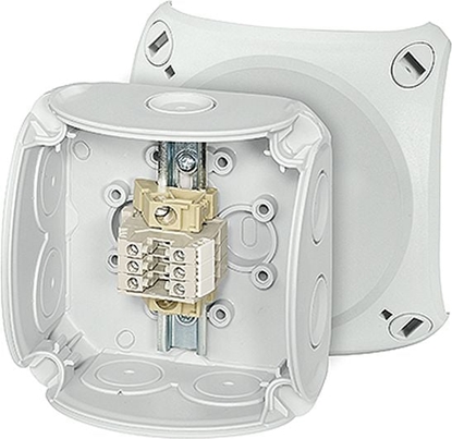 Изображение Hensel Puszka odgana 93x93x62 3x2,5mm2 CU/AL IP66 szara RK 0203 T (62000171)