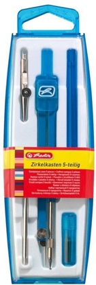Picture of Herlitz Cyrkiel szkolny zestaw 5-czciowy (214838)