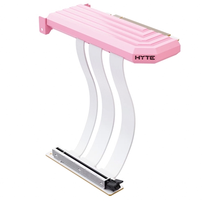 Attēls no HYTE PCIE 5.0 Hyper Riser Kabel - Strawberry Milk