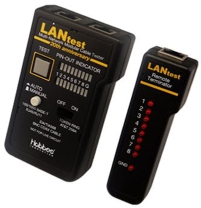 Attēls no Hobbes HOBBES LANtest RJ45 Basic Tester kabli sieciowych