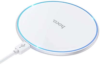 Picture of HOCO adowarka indukcyjna z podwietleniem 2A 15W CW6 Pro biaa