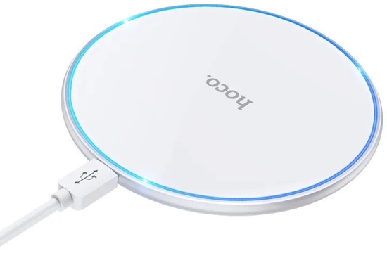 Picture of HOCO adowarka indukcyjna z podwietleniem 2A 15W CW6 Pro biaa