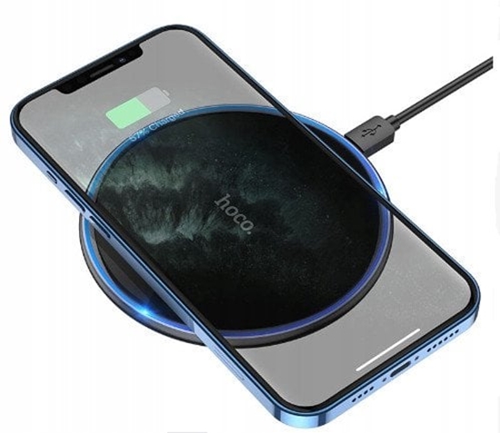 Picture of HOCO adowarka indukcyjna z podwietleniem 2A 15W CW6 Pro czarna