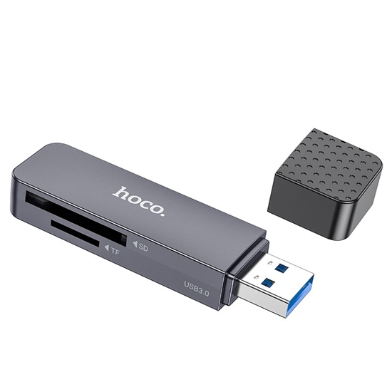Picture of Hoco HB45 2in1 atmiņas karšu lasītājs USB-C / USB-A USB2.0