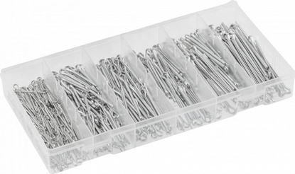 Picture of Högert Technik Zawleczki Hogert Zestaw Zawleczek Prostych 555 Szt