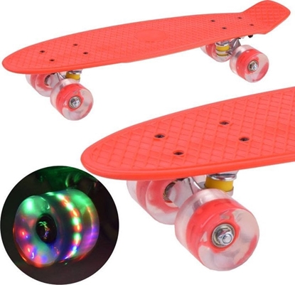 Picture of Hulajnoga Jokomisiada Fiszka ze wieccymi kókami Deskorolka SP0715