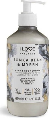Изображение I love Naturals* Hand & Body Lotion Tonka Bean & Myrrh 500ml