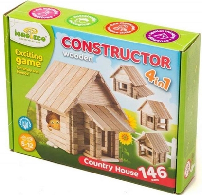 Изображение Igroteco Klocki Letni domek 4w1 146 czci
