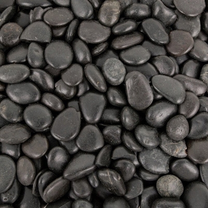 Picture of Ilford Kamienie polerowane Black Pebble II 30-50 do akwarium terrarium 10 kg/OPAK