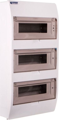 Picture of Incobex Rozdzielnica moduowa 3x12 natynkowa IP40 z klapk dymn i zaciskami (ENE-00355)