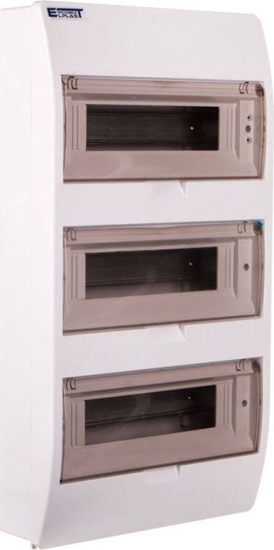 Picture of Incobex Rozdzielnica moduowa 3x12 natynkowa IP40 z klapk dymn i zaciskami (ENE-00355)