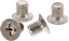 Picture of InLine 100pcs. pack InLine® Screw for 2.5" HDD/SSD, M3x4mm, flat head, silver