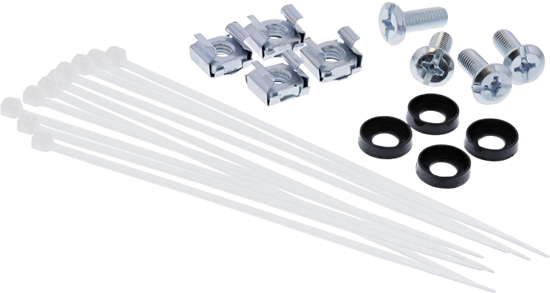 Picture of InLine InLine® 10" Patchpanel empty panel 12-way, for Keystone modules, 1U, RAL 7035 grey