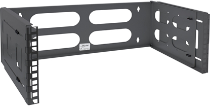 Picture of InLine InLine® 19" foldable rack, 4U, 24-40cm depth, black