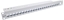 Picture of InLine InLine® Blank Patch Panel 19" 24 Port 1U light grey