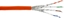 Picture of InLine InLine® Installation Cable S/FTP PiMF Cat.7a AWG23 1200MHz B2ca halogen free orange 50m