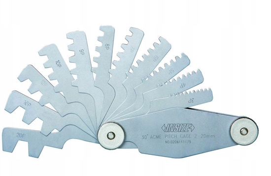 Изображение Insize WZORZEC ZARYSU GWINTOW TR30 (12LISTK.)