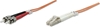 Picture of Intellinet 1m LC/ST InfiniBand un optiskās šķiedras kabelis Oranžs