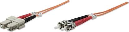 Picture of Intellinet 2.0m ST-SC M/M InfiniBand un optiskās šķiedras kabelis 2 m Oranžs