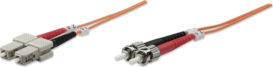 Picture of Intellinet 2.0m ST-SC M/M InfiniBand un optiskās šķiedras kabelis 2 m Oranžs