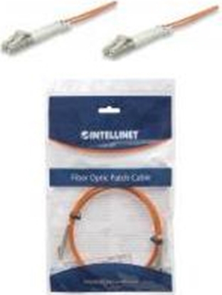 Picture of Intellinet 470322 InfiniBand un optiskās šķiedras kabelis 3 m LC Oranžs