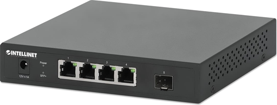 Изображение Intellinet 562058 tīkla pārslēgs Nepārvaldīts 2.5G Ethernet (100/1000/2500) Melns