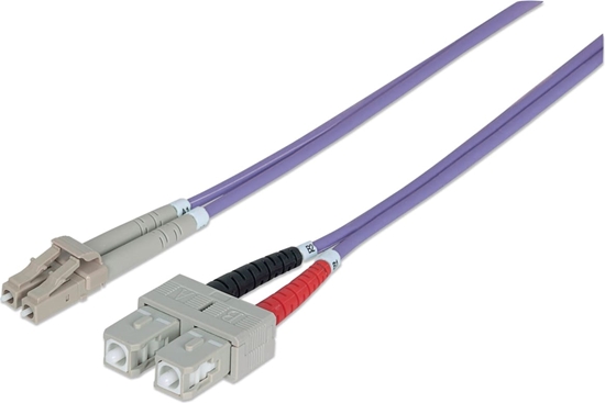 Picture of Intellinet 750929 InfiniBand un optiskās šķiedras kabelis 2 m LC SC Violets