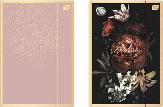 Изображение Interdruk Teczka z gumk A4+ Satin Gold 1 (10szt)