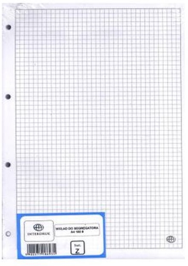 Picture of Interdruk Wkad do segregatora A4 100 kartek