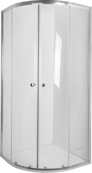 Изображение Invena Kabina prysznicowa Vitoria póokrga szko przezroczyste 90cm (AK-49-195)