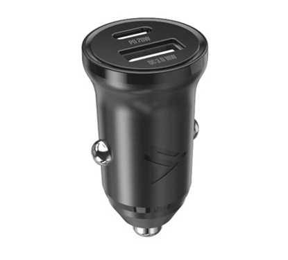 Attēls no iPeax CL-03 PD USB-C / USB Car Charger 20W