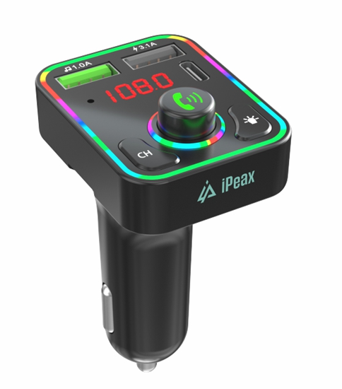 Picture of iPeax RGB FM Bluetooth Transmitter