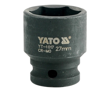 Изображение Yato Nasadka udarowa 6-ktna 1/2" 27mm (YT-1017)