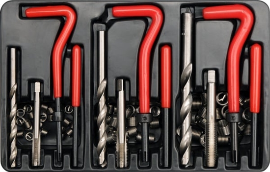 Изображение Yato Zestaw do naprawy gwintów M6 - M10 80szt. (YT-1769)