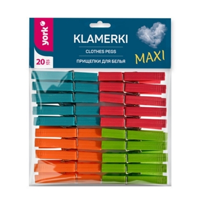 Picture of York MAX Clothes Pegs 20pcs