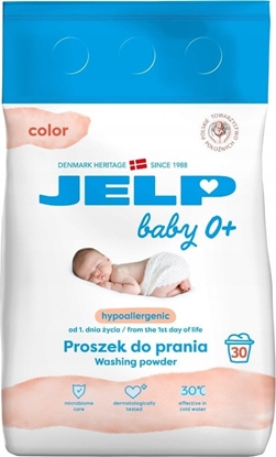 Picture of Jelp JELP 0+ HIPOALERGICZNY PROSZEK DLA DZIECI NIEMOWLT DO PRANIA KOLORU 2,24KG