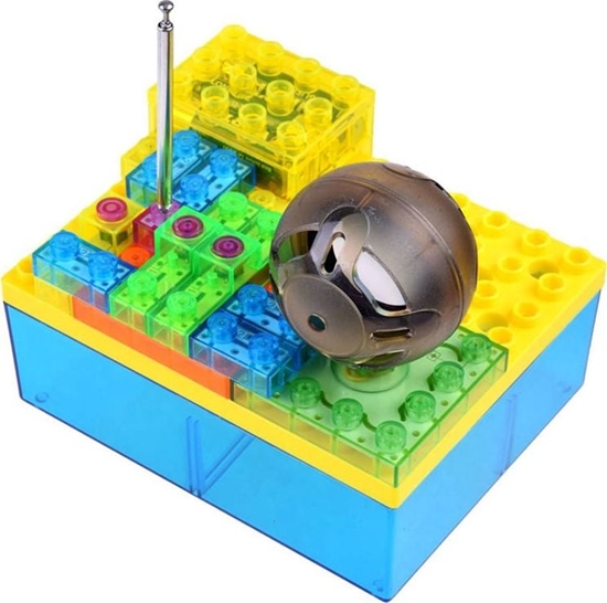 Изображение Jokomisiada Klocki zrób sam RADIO zestaw edukacyjny ZA3980