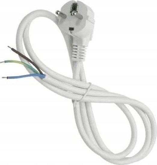 Picture of Jonex Przewód przyczeniowy z wtyczk WJ-22 z/u Uni-Schuko 1,5m H03VV-F 3x0,75 biay