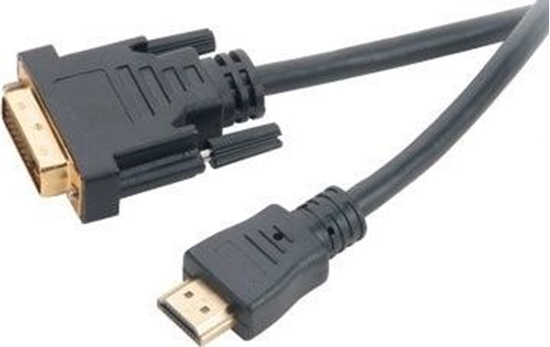 Picture of Kabel Akasa HDMI - DVI-D 2m czarny (AK-CBHD06-20BK)