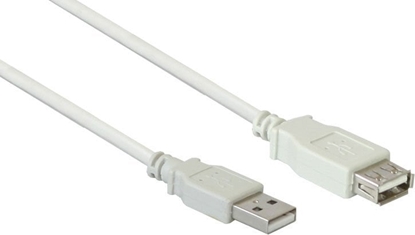 Picture of Kabel USB Alcasa USB-A - USB-A 1.8 m Biay (2511-OF2)