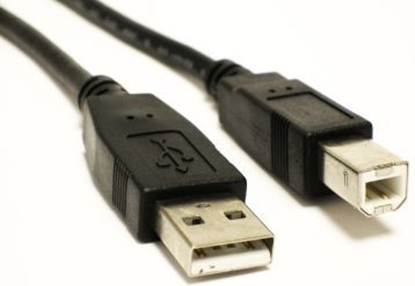 Attēls no Kabel USB Cabletech USB-A - micro-B 1.8 m Czarny (KPO2784-1,8)