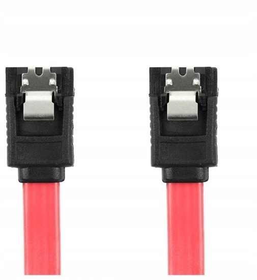 Picture of Kabel zasilajcy Accura Accura SATA III - SATA III 0.5m czerwony