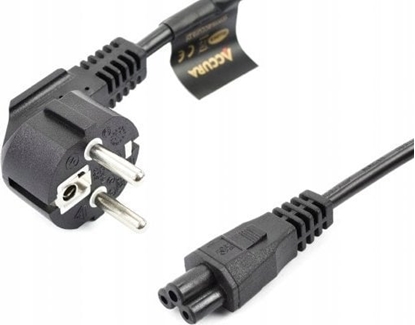 Attēls no Kabel zasilajcy Accura koniczynka - Schuko 1.8m