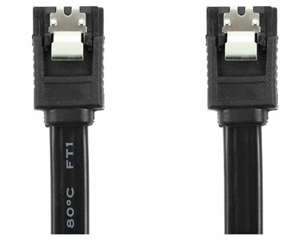 Attēls no Kabel zasilajcy Accura SATA III - SATA III 0.3m black